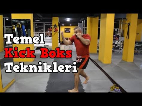 Evde Kickboks Antrenmanları: Temel Teknikler